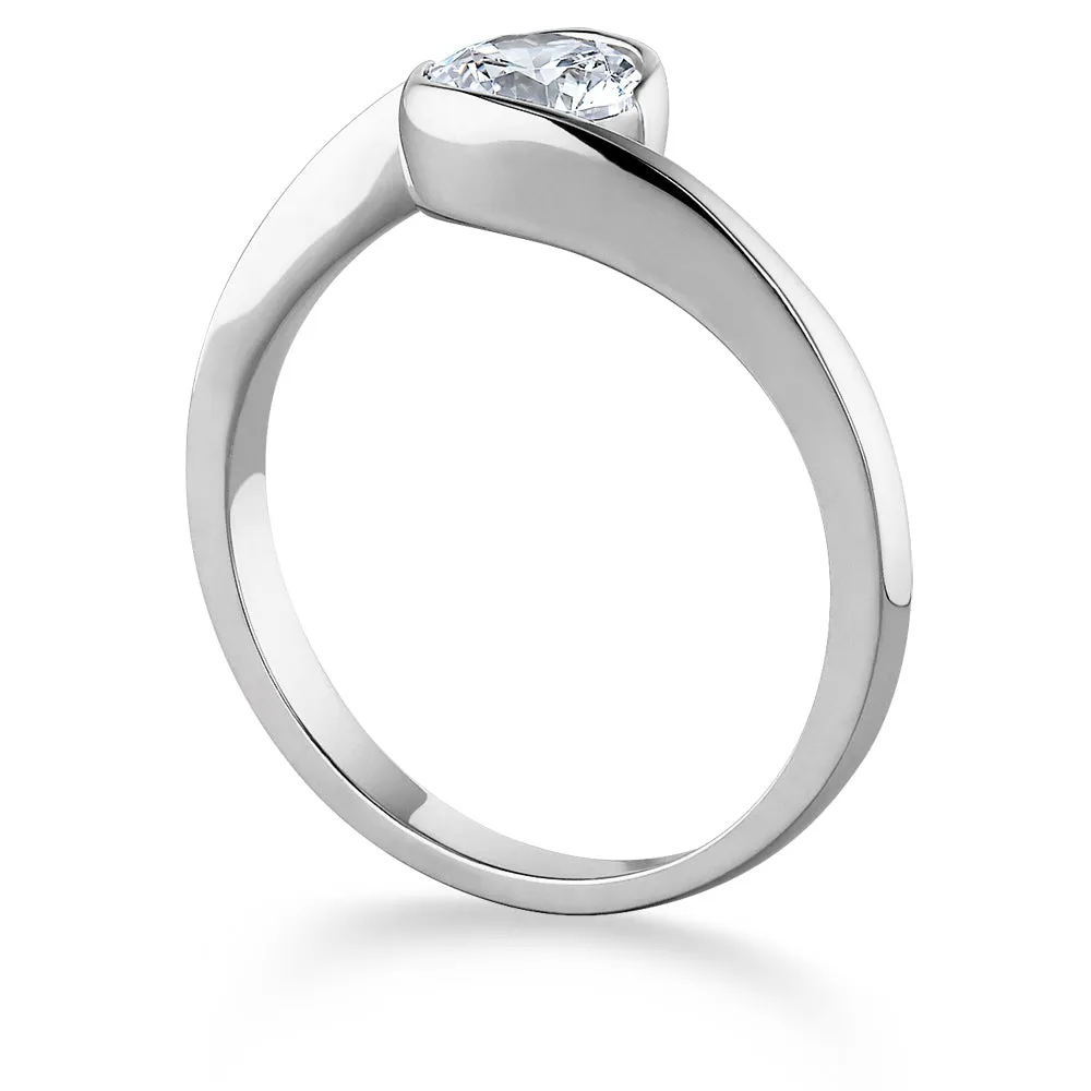 1 ct. Modern Solitaire Ring