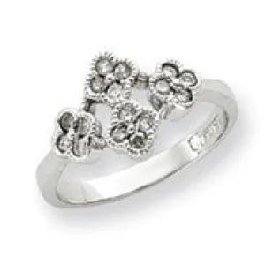 10k White Gold Diamond Ring