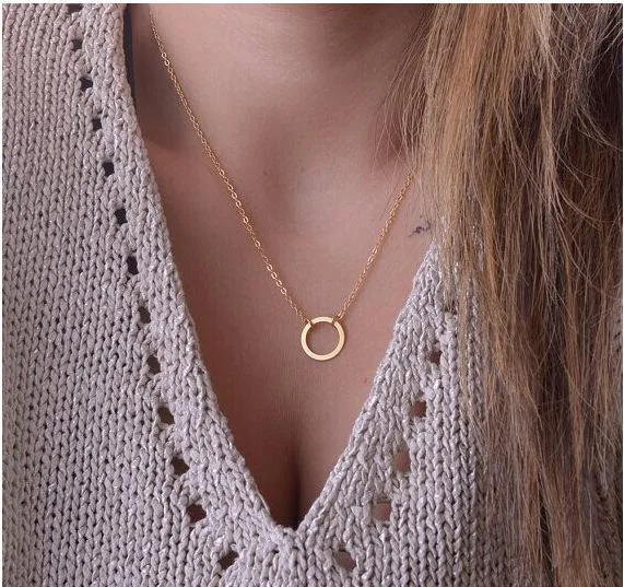 2017 New Gold Multilayer Hammer Chain Bar Necklace Long Strip Pendant Necklace Collar joyeria collier Femme Colares mujer Bijoux