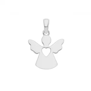 Acotis Silver Charm Rhodium Angel G61085