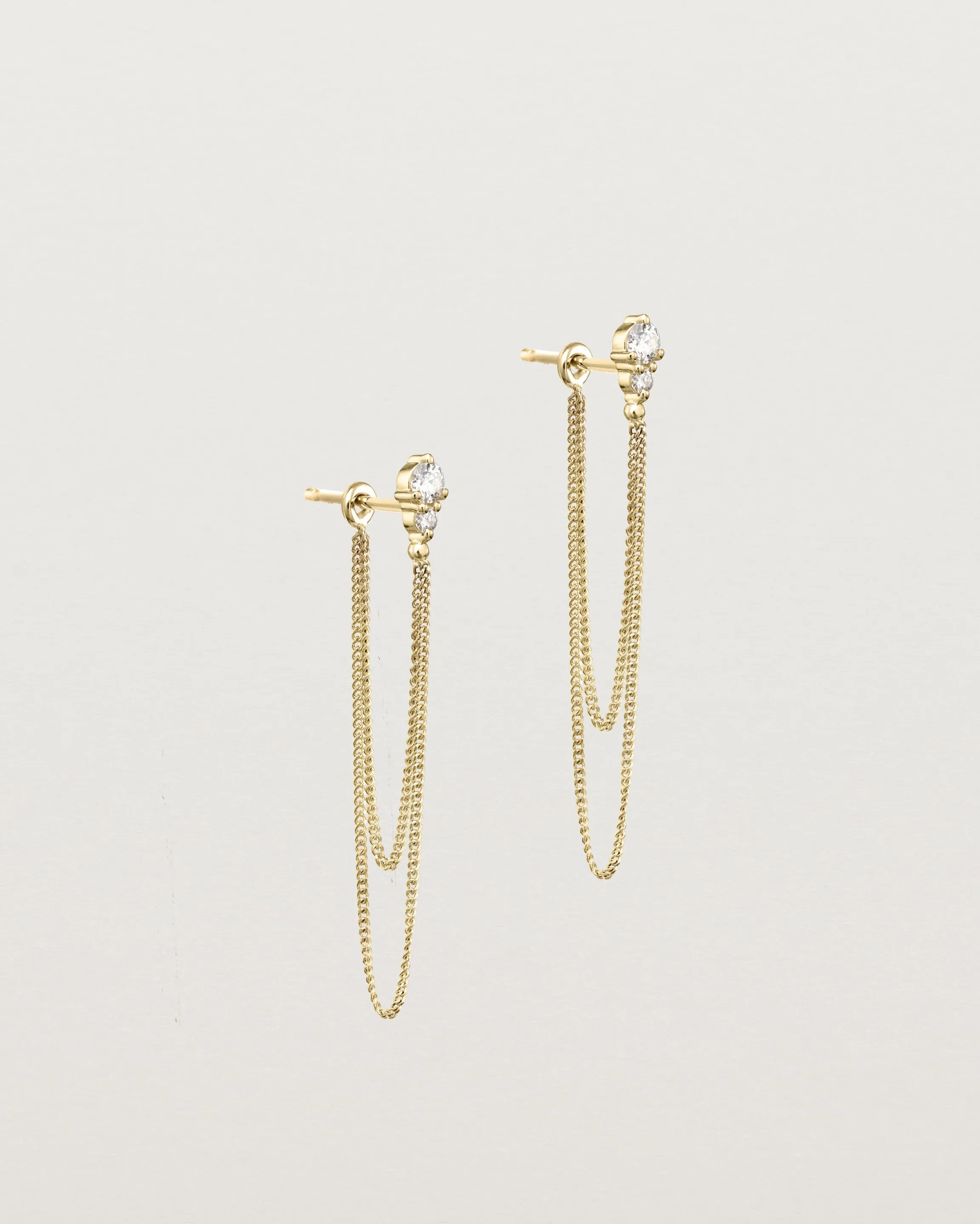 Aiona Loop Studs | Diamonds