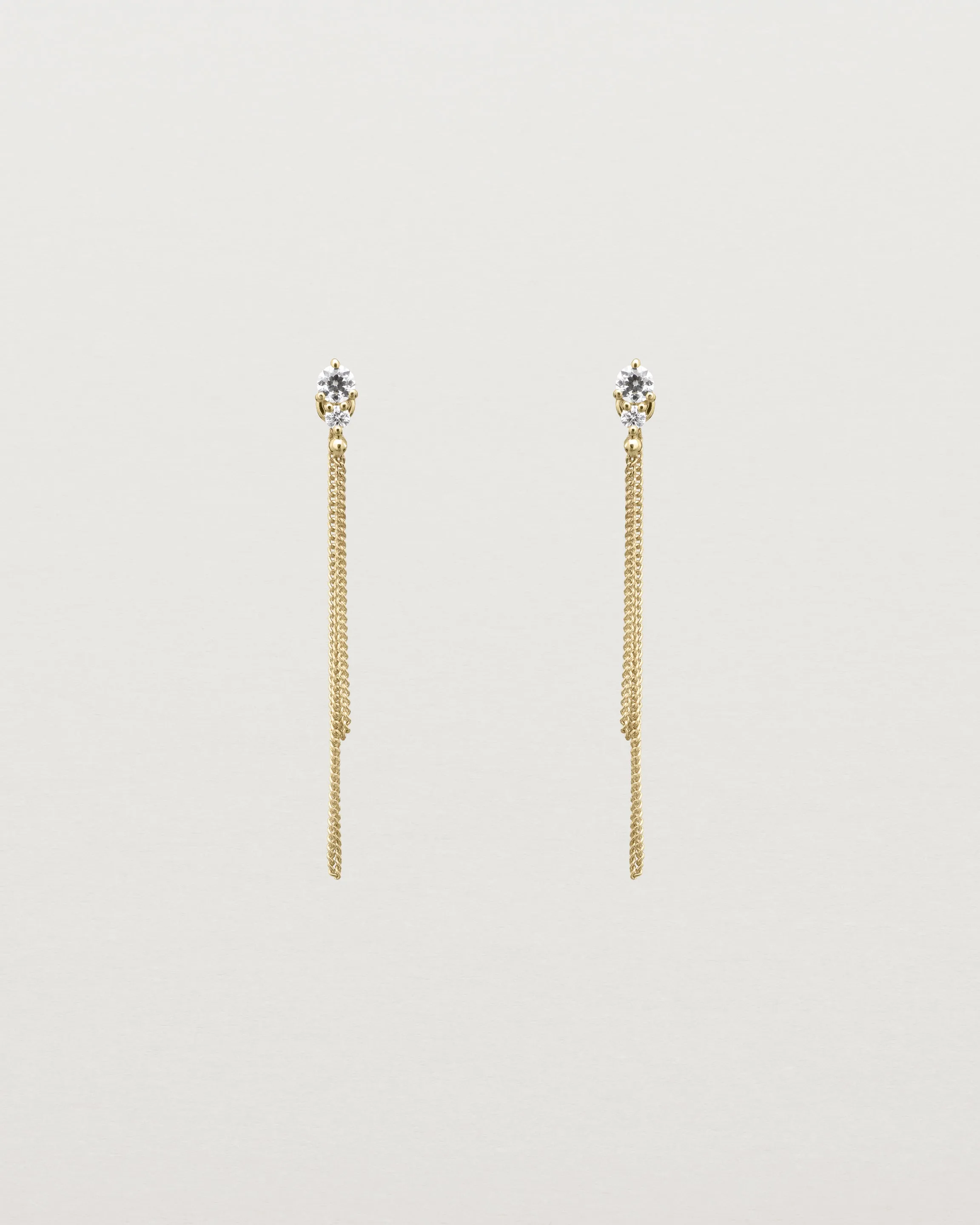 Aiona Loop Studs | Diamonds