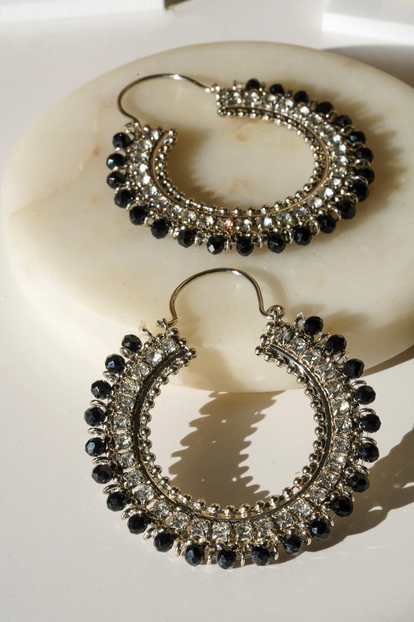 Aliza - Handcrafted Chandbali Hoops