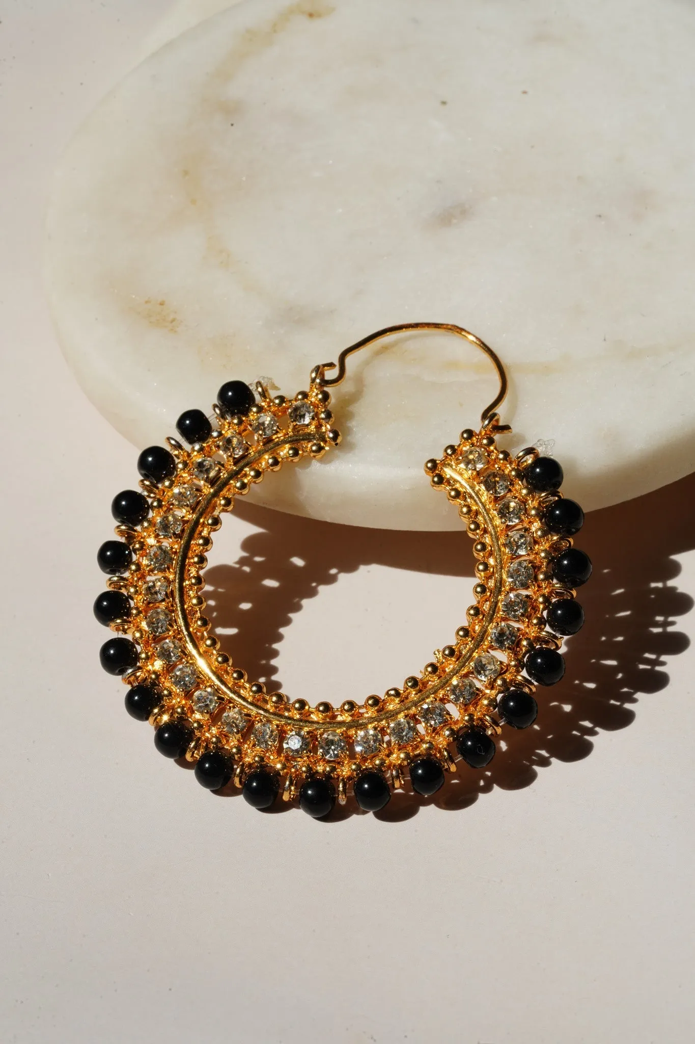 Aliza - Handcrafted Chandbali Hoops