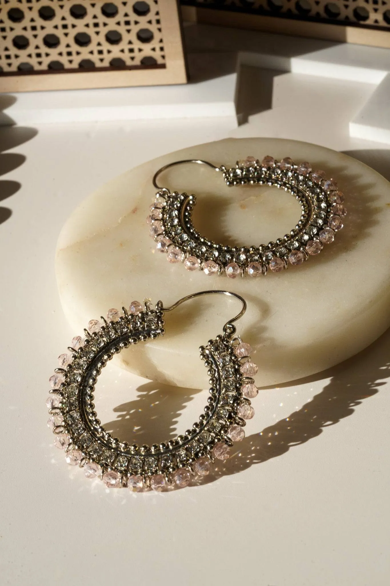 Aliza - Handcrafted Chandbali Hoops