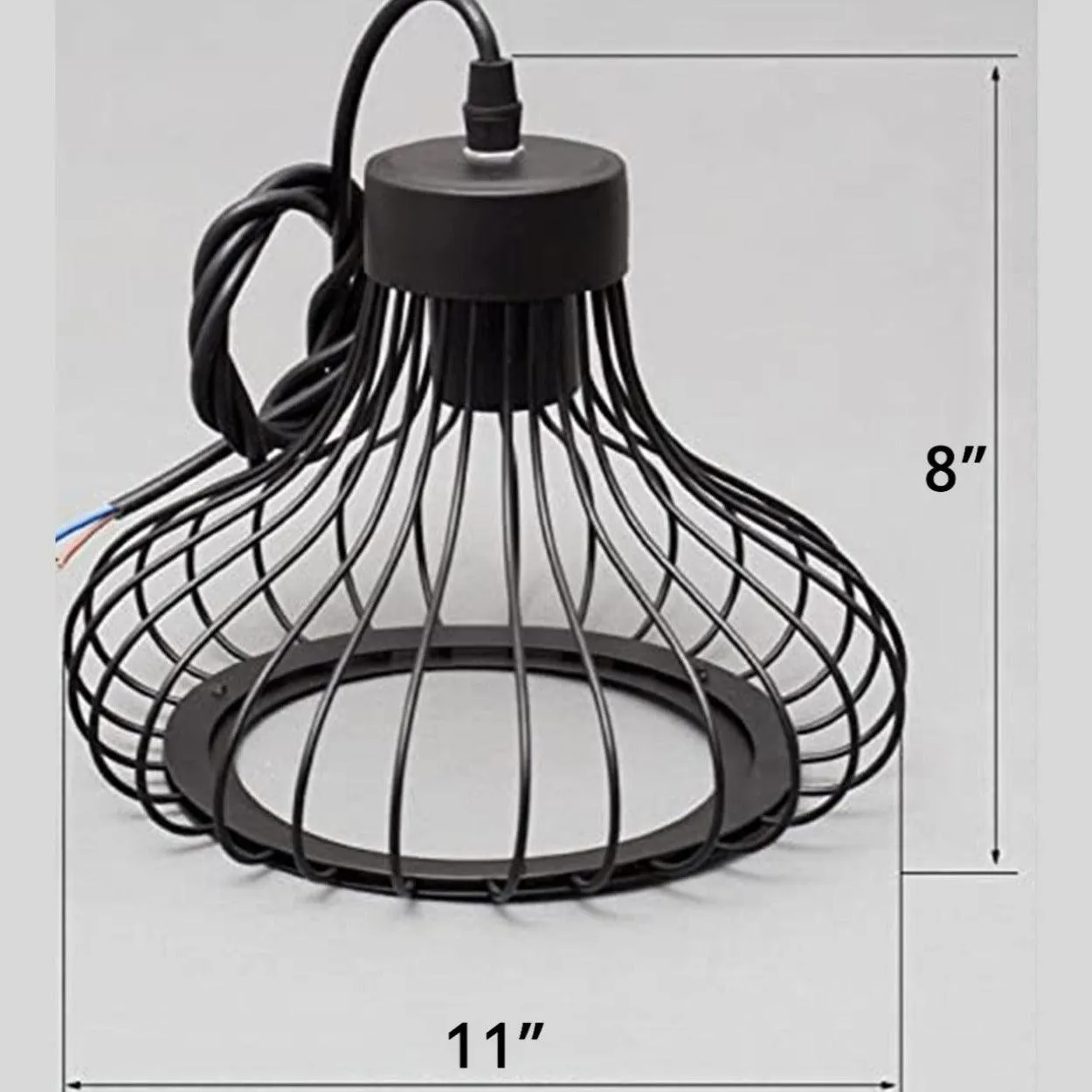 ANKUR VINTAGE RETRO CAGE HANGING PENDANT LIGHT