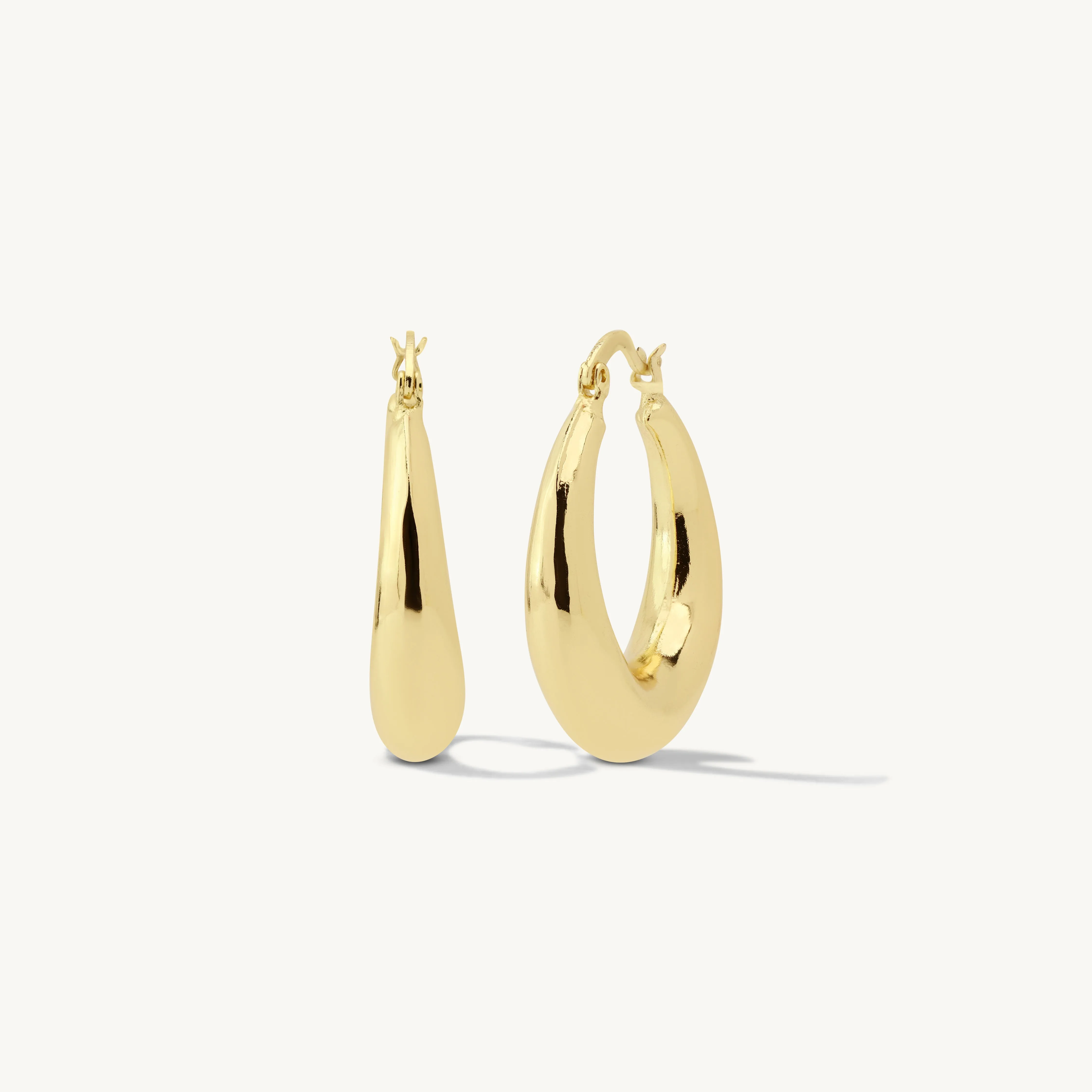 Azzurra Chunky Hoop Earrings