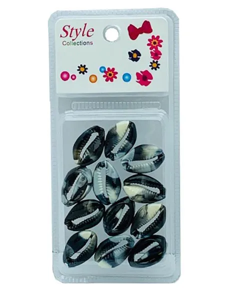 Beauty Collection Style Collection Shell Beads BD016 Black