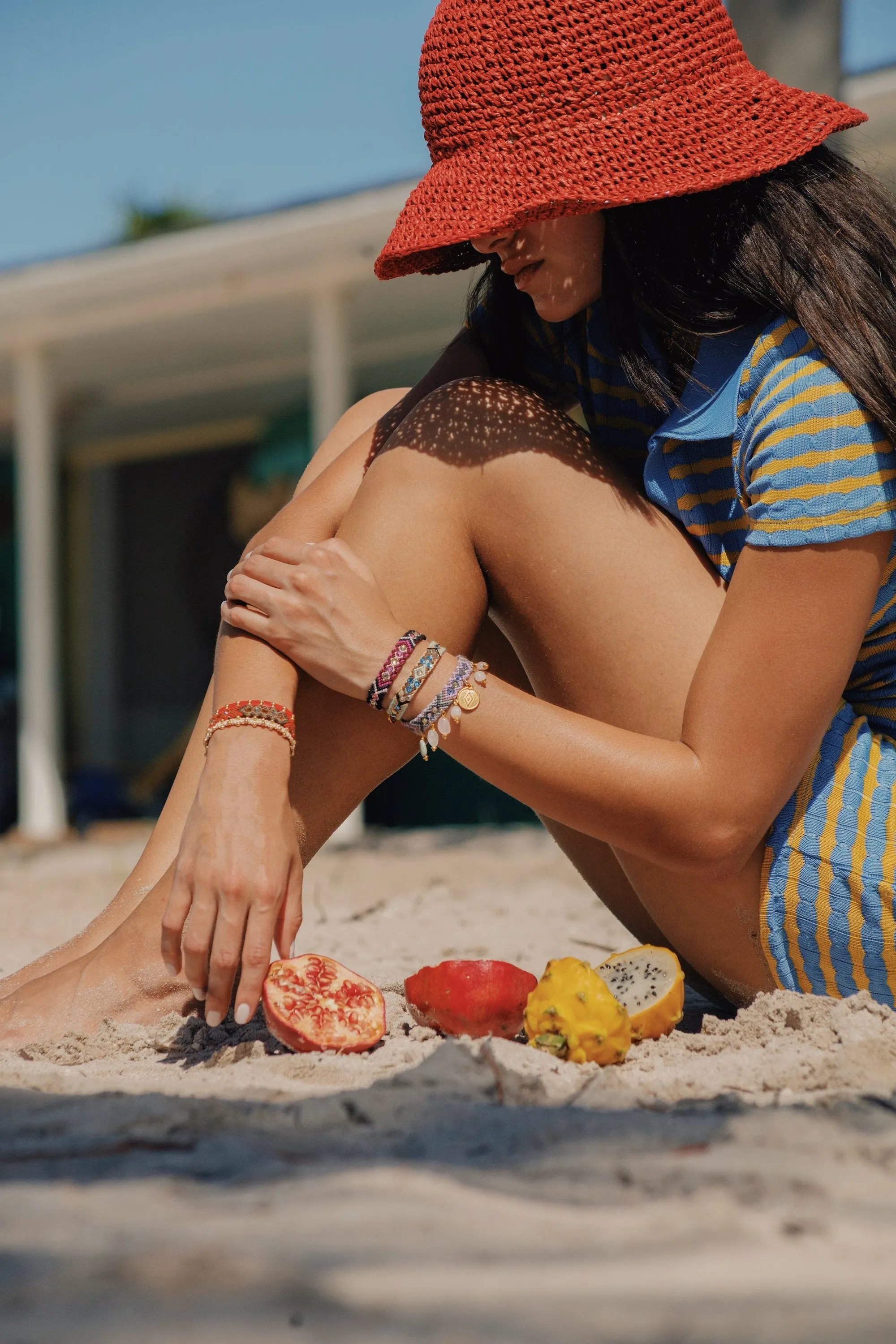 Berries - Wayuu Set x 3 bracelets