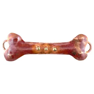 Big Copper Bone Link for Jewelry Designs