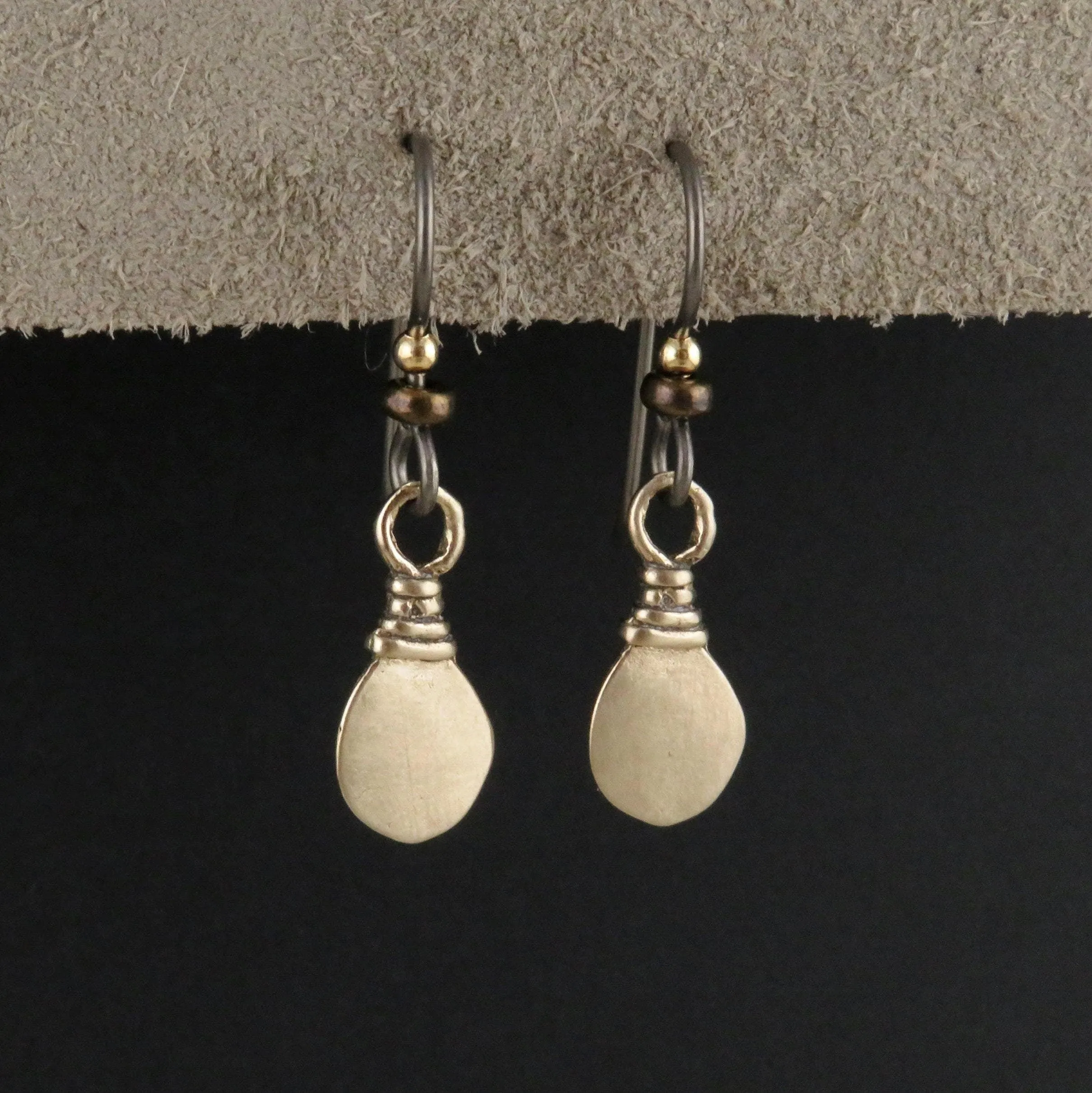 Bronze Native Drop Earrings