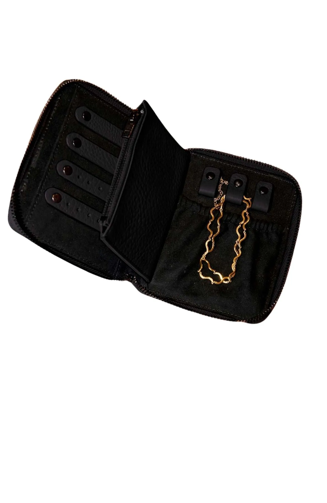 Change Always Comes Jewellery Case Black