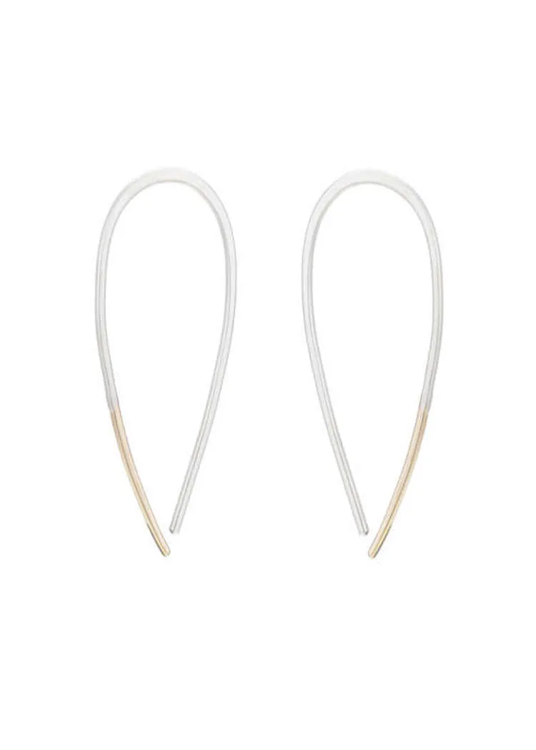 Colleen Mauer Designs | Teardrop Pull-Through Earrings