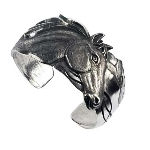 Commander Horse Cuff Bracelet