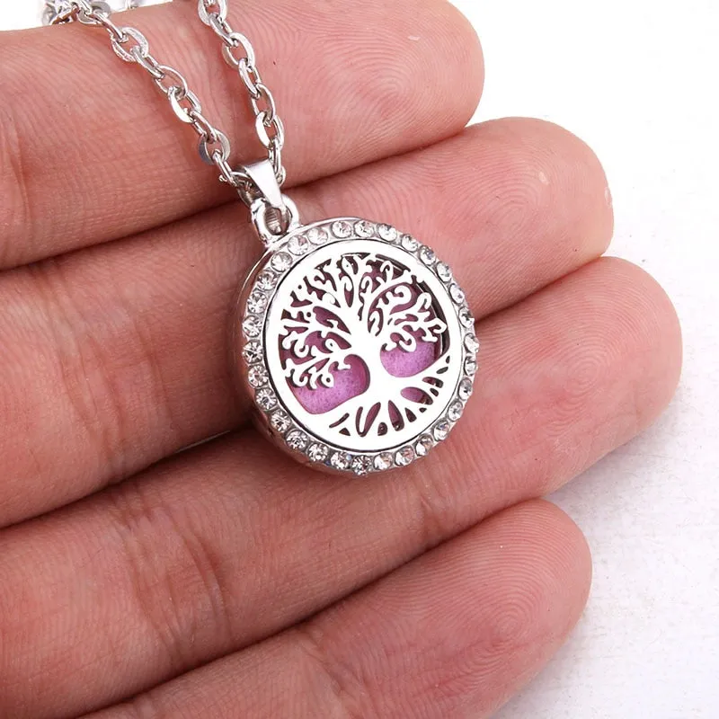 Essential Oil Diffuser Perfume Locket Pendant