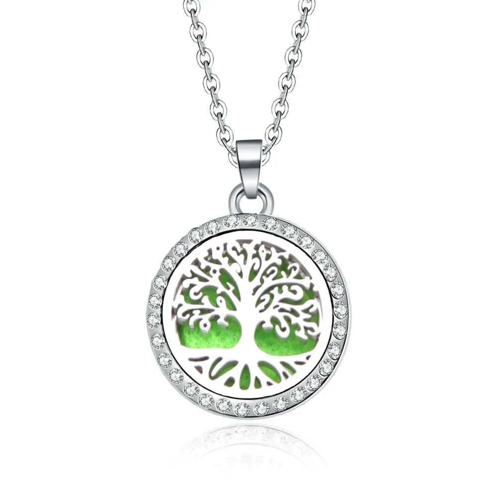 Essential Oil Diffuser Perfume Locket Pendant