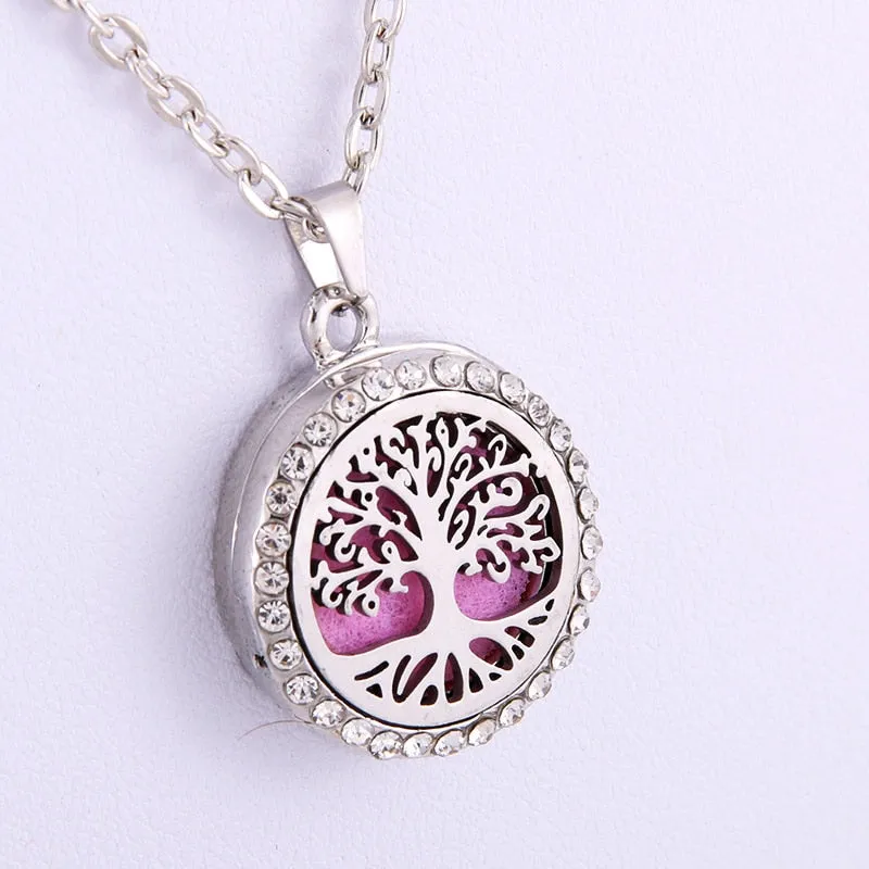 Essential Oil Diffuser Perfume Locket Pendant