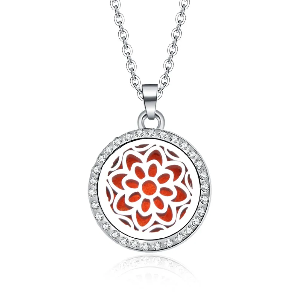 Essential Oil Diffuser Perfume Locket Pendant