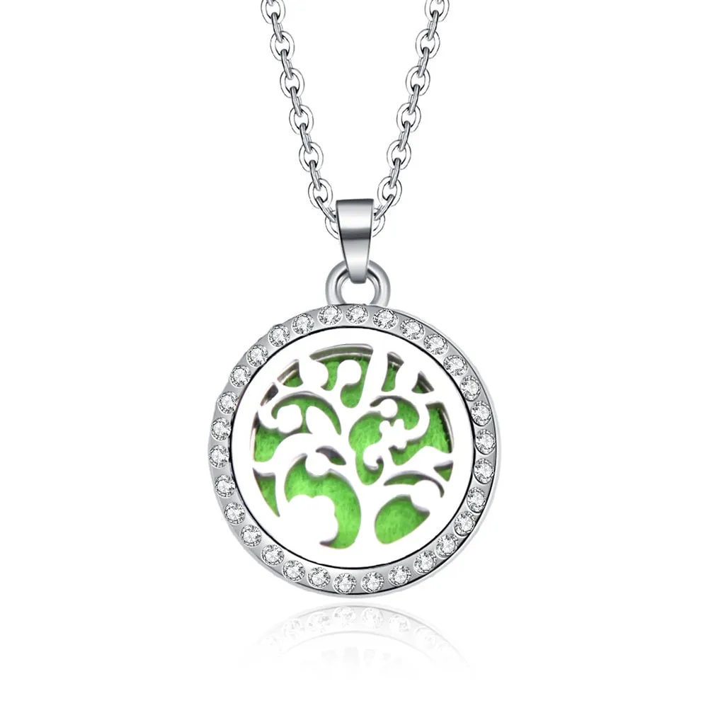 Essential Oil Diffuser Perfume Locket Pendant