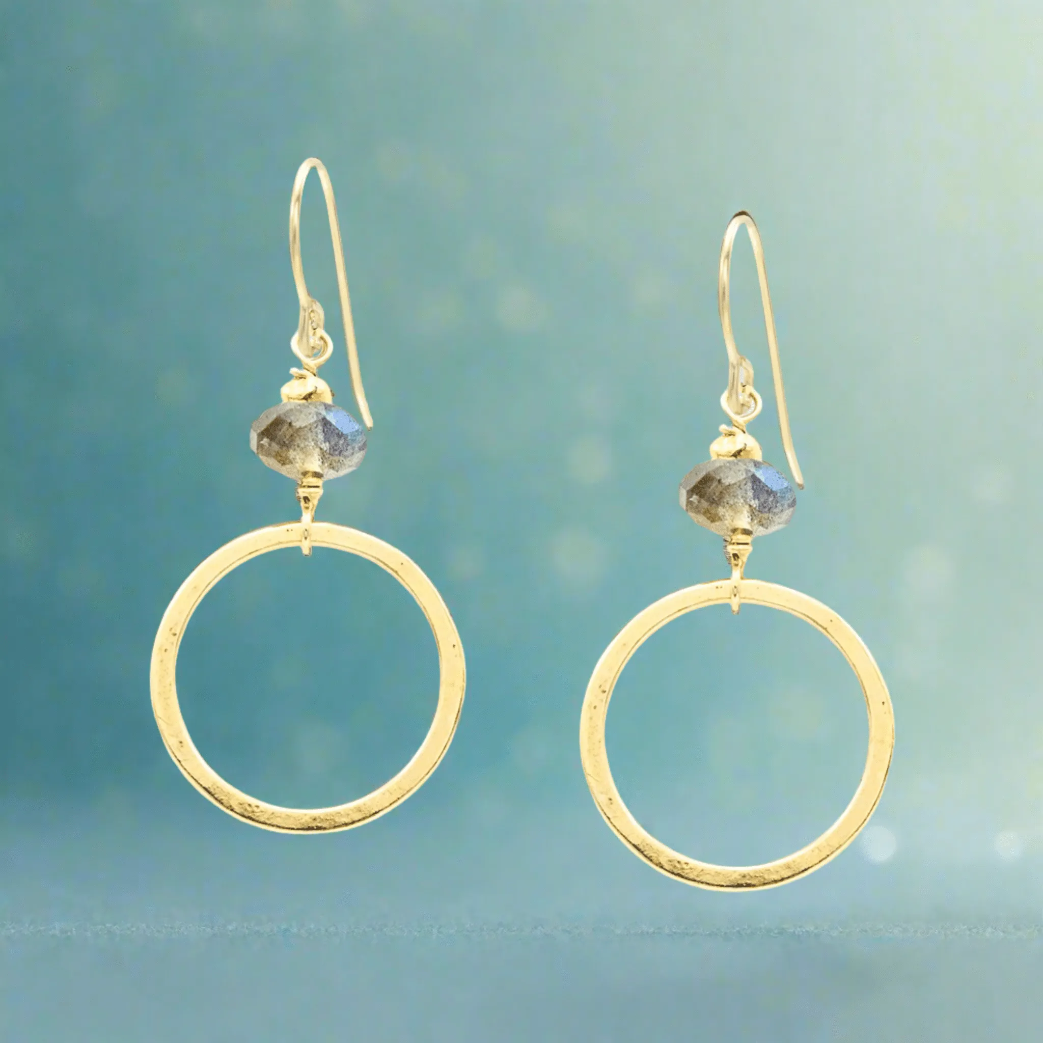 Ethereal Hoop Dangle Earring