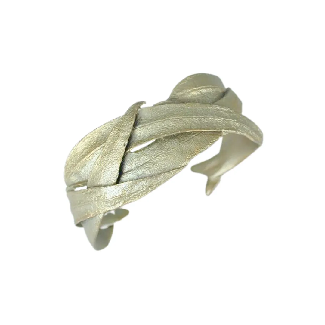 Eucalyptus Leaf Cuff Bracelet