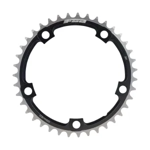 FSA Pro Road Chainring (2x11, 130x39T, Black Polished, 5h)