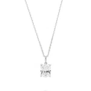 Georgini Sydney Soiree Elaine Cushion Cut Pendant - Silver