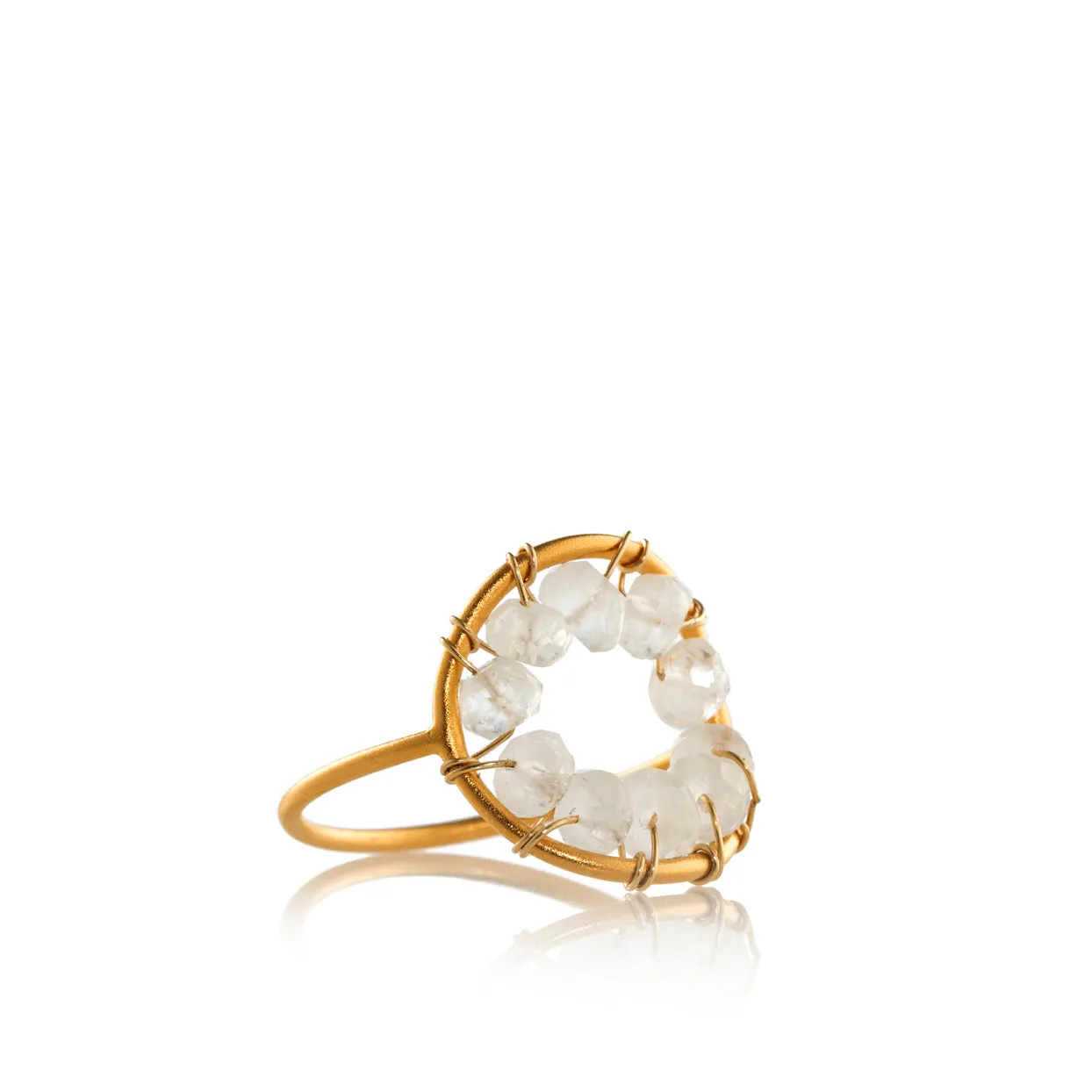 Gold Circle Ring