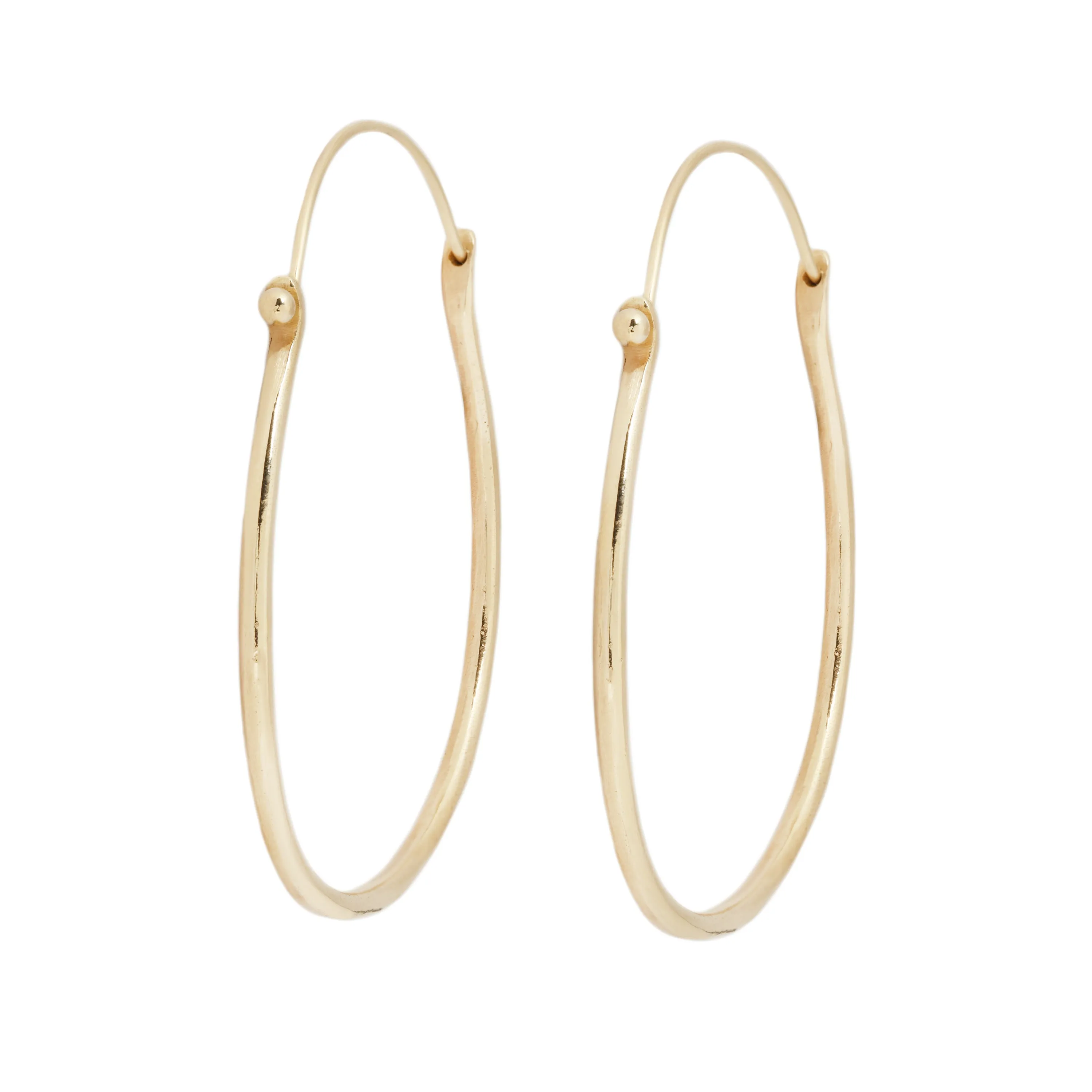 Gold Moritz Hoop Earrings