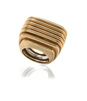 Gold Radiator Ring