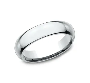 High Dome Wedding Band