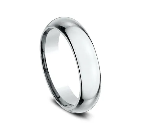 High Dome Wedding Band