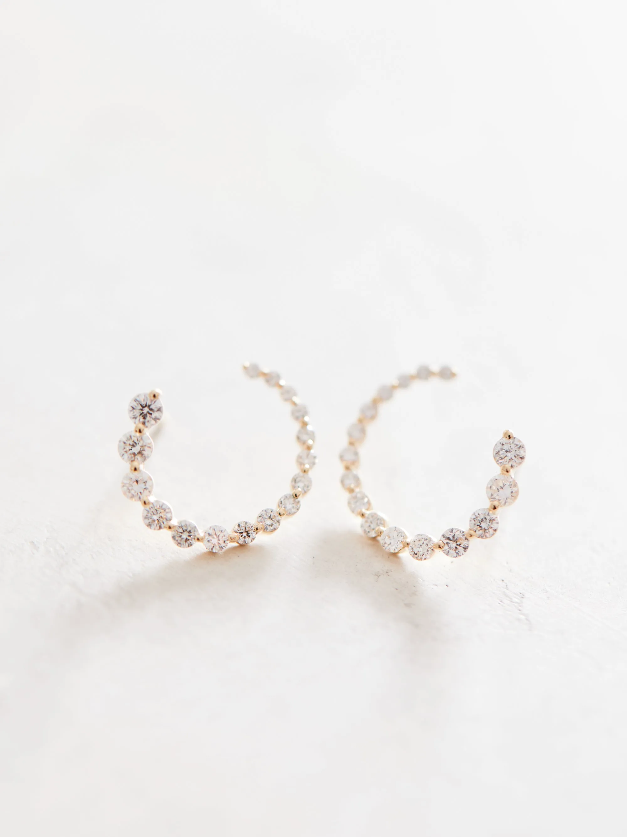 Illusion Diamond Earrings