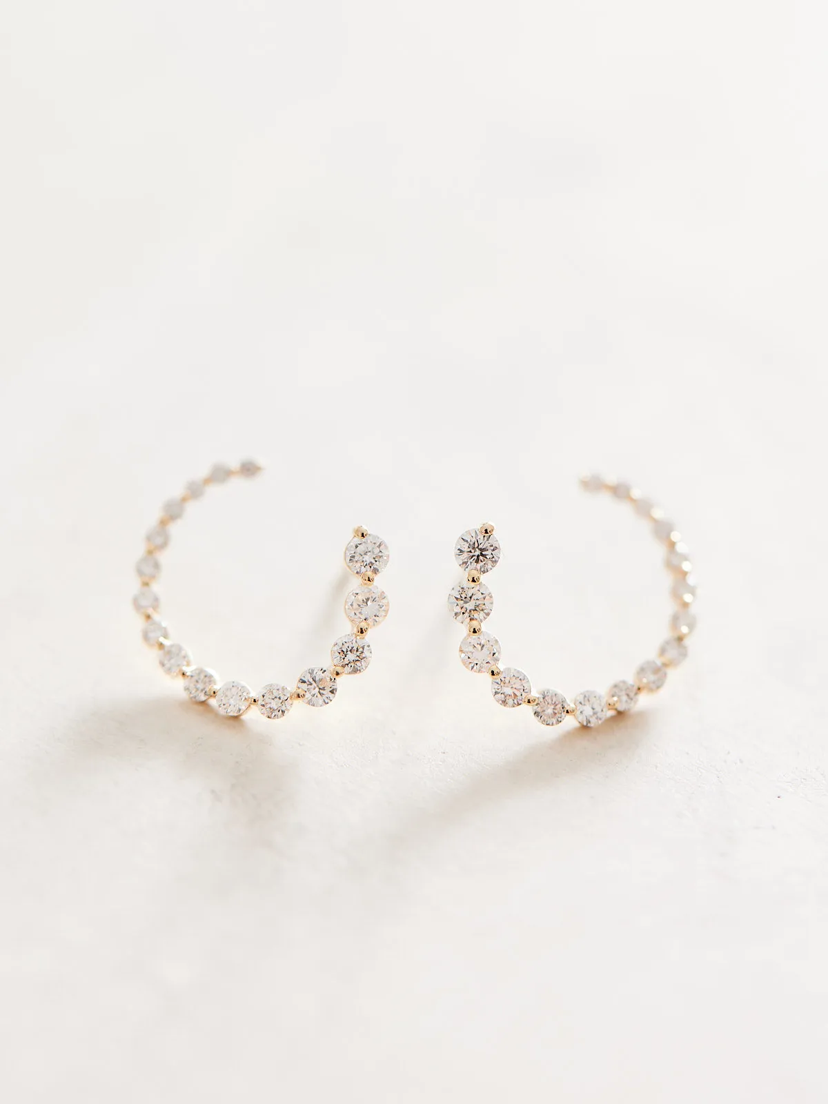 Illusion Diamond Earrings