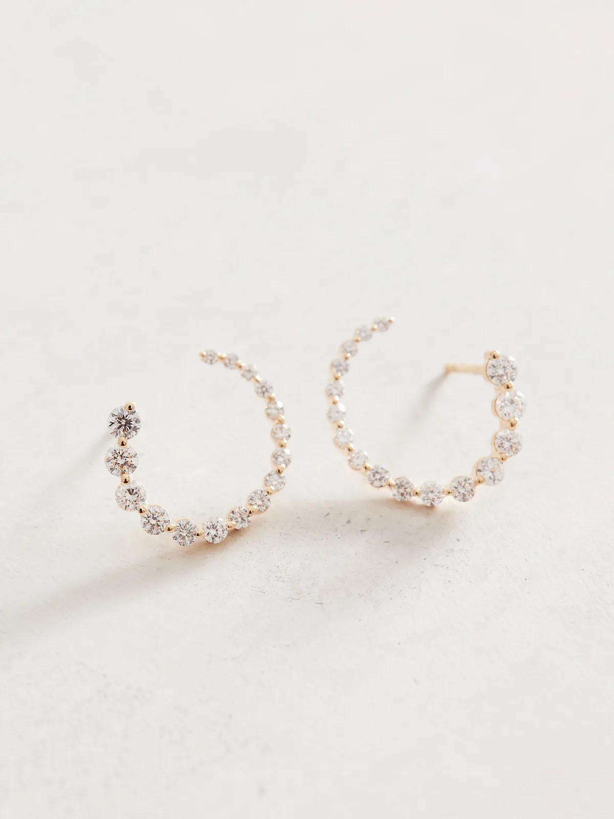 Illusion Diamond Earrings