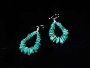 Large Turquoise Earrings