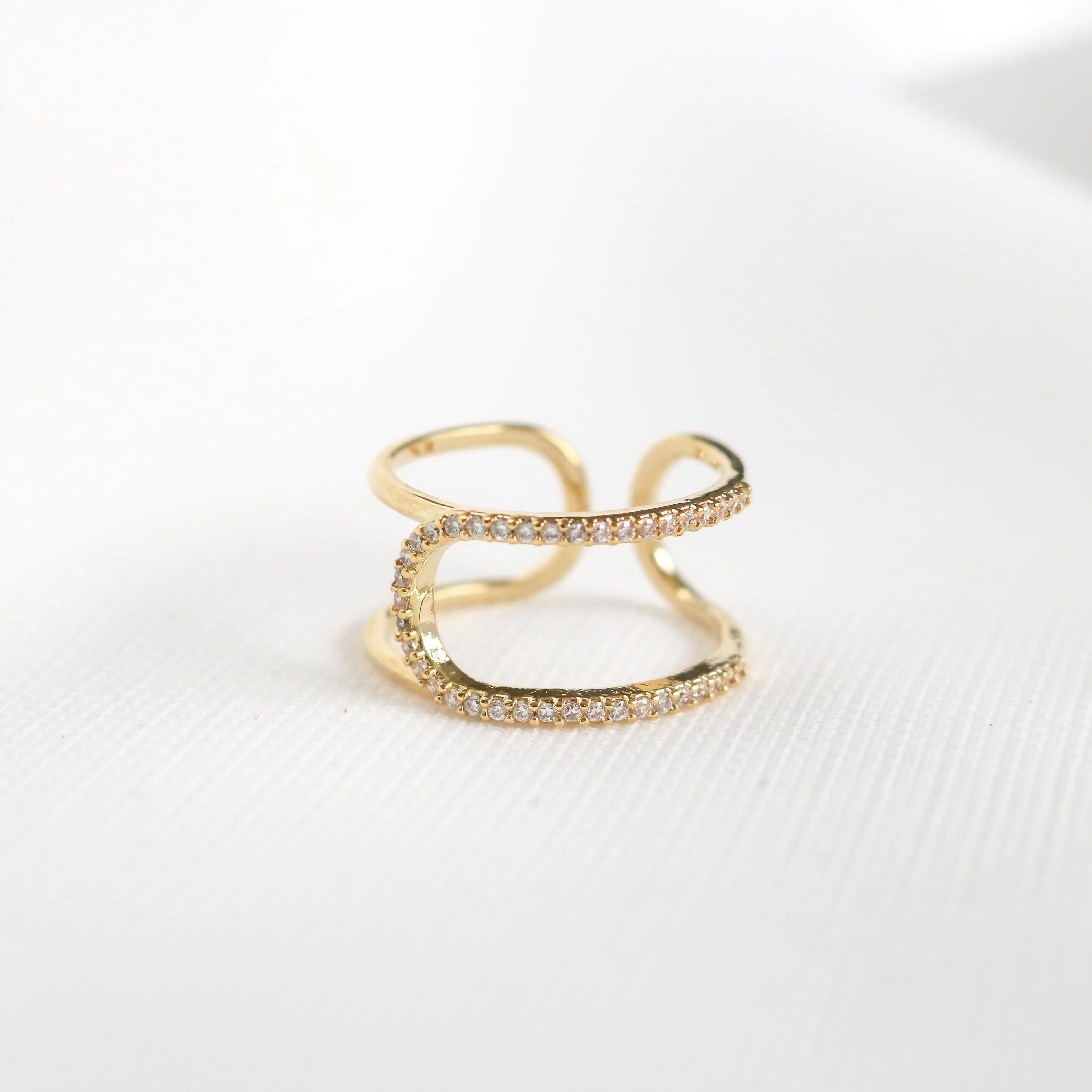 Lena Line Ring