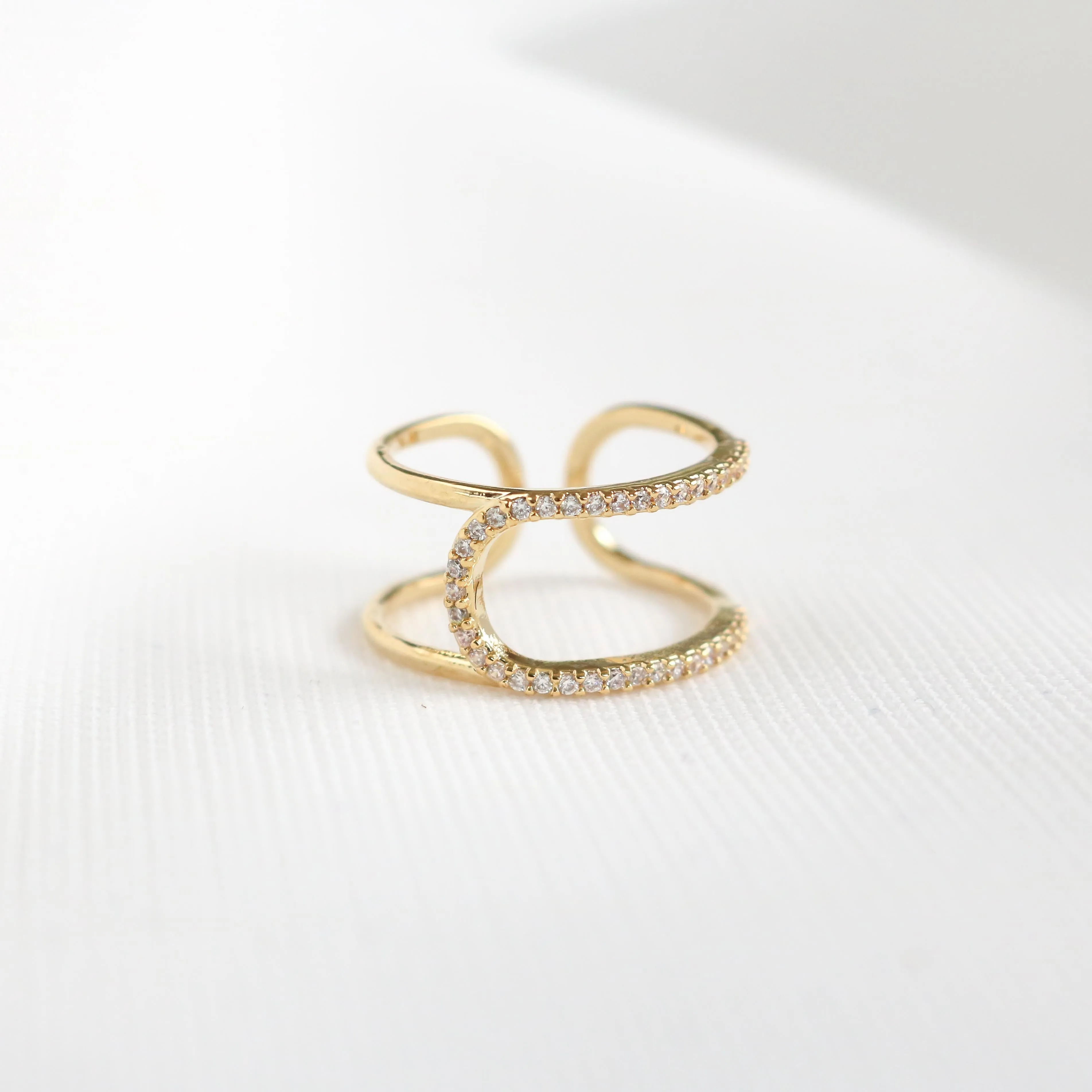 Lena Line Ring