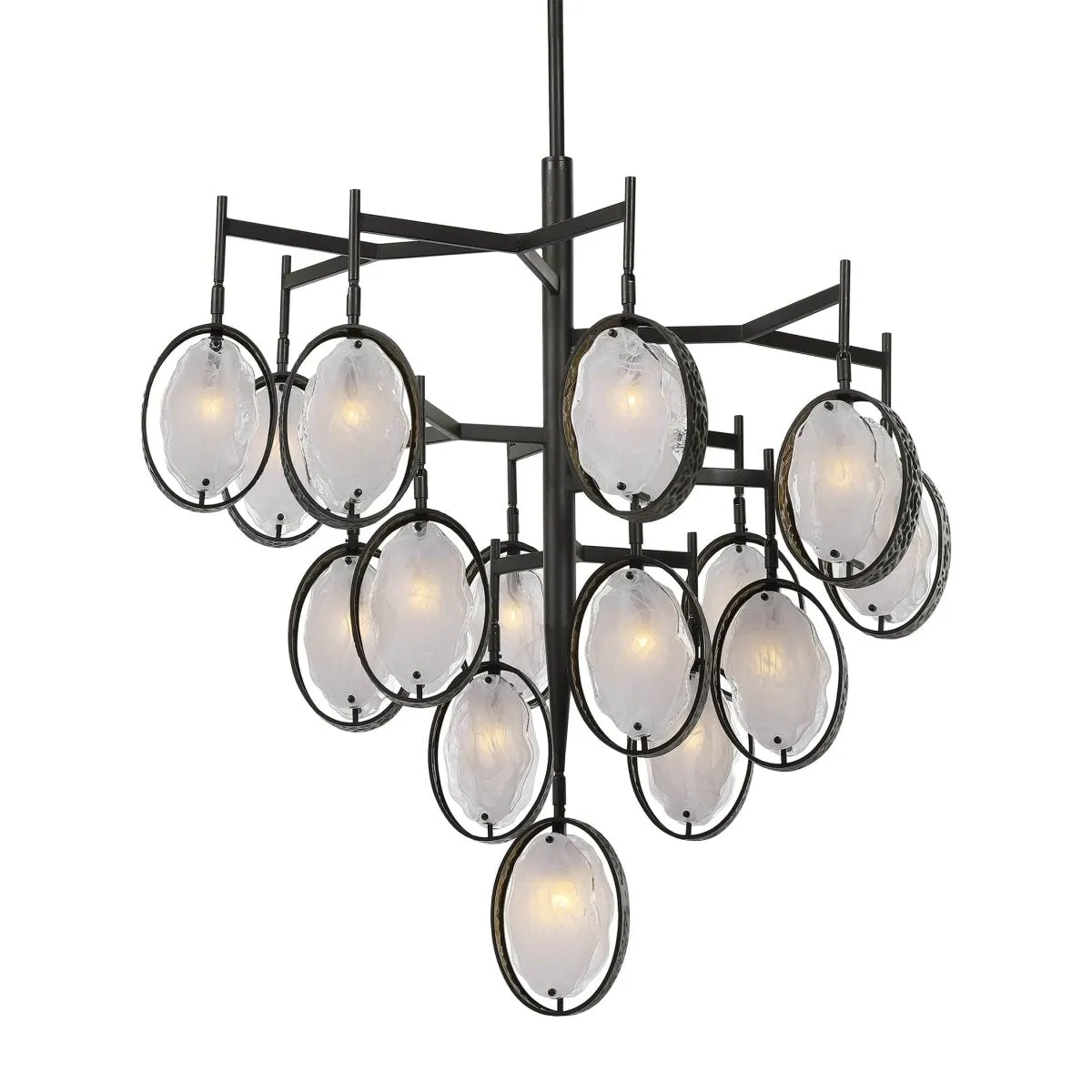 Maxine Midcentury Chandelier, 15 Lt