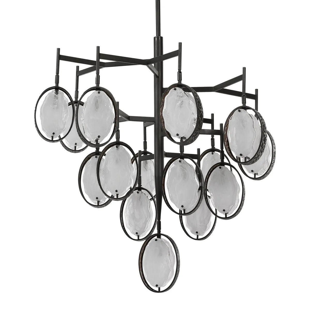 Maxine Midcentury Chandelier, 15 Lt