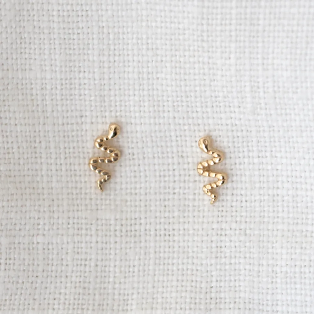 Mini Snake Studs