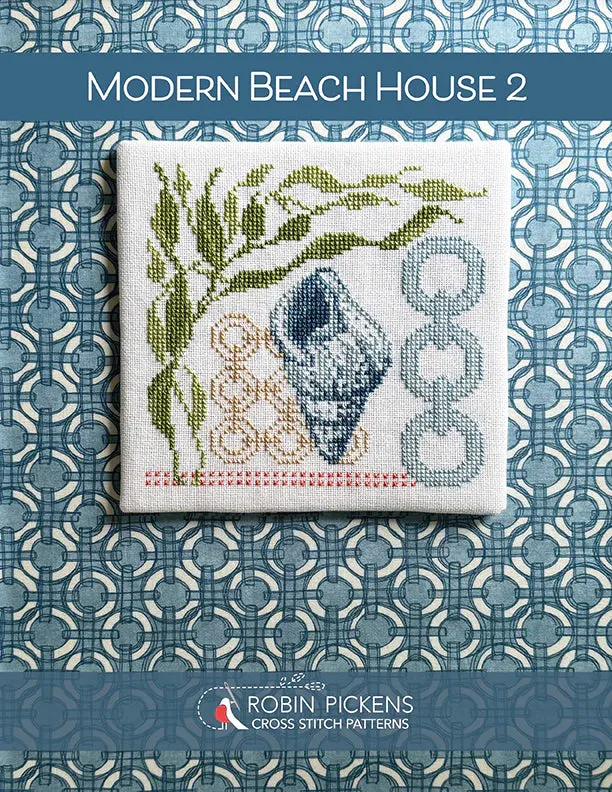 Modern Beach House 2 - Robin Pickens Cross Stitch Patterns