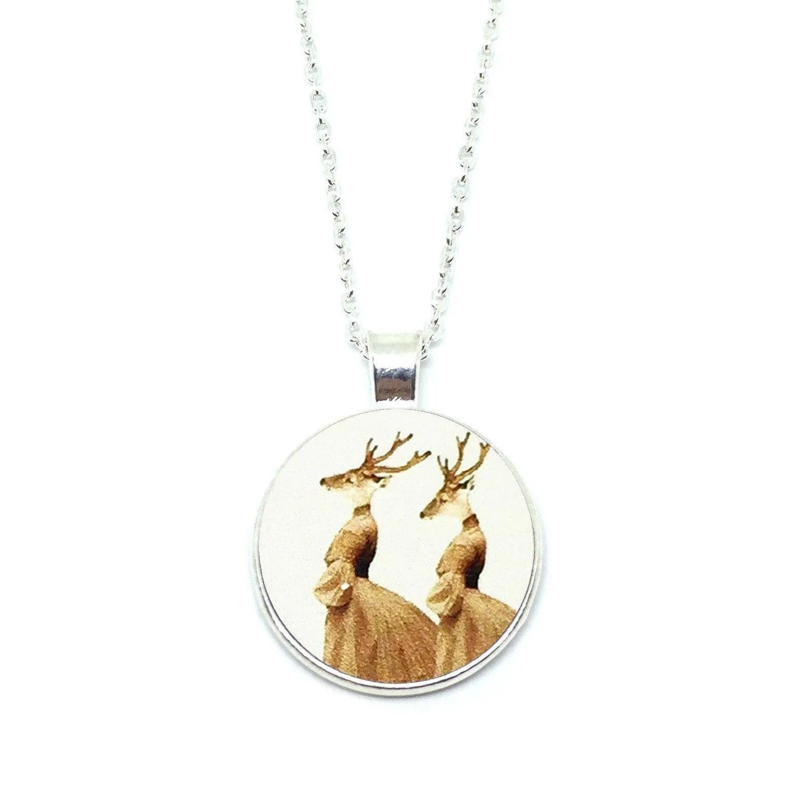 Mythical Deerladies Necklace