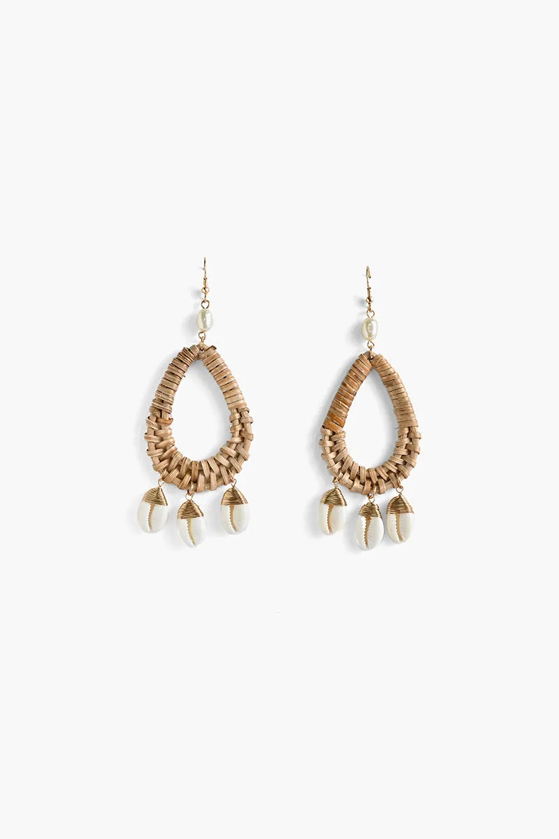 Natural Puca Shell Earrings