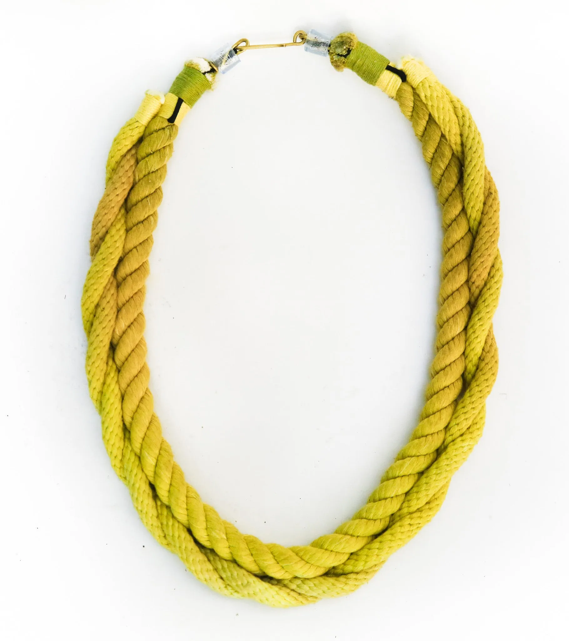 Neon Zinn Twist Rope Necklace