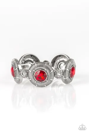 Paparazzi Bracelet ~ Original Opulence - Red