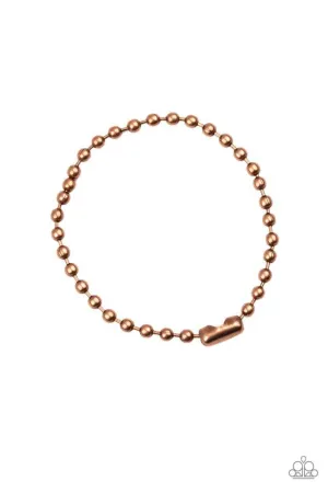 Paparazzi Bracelet ~ The Recruit - Copper