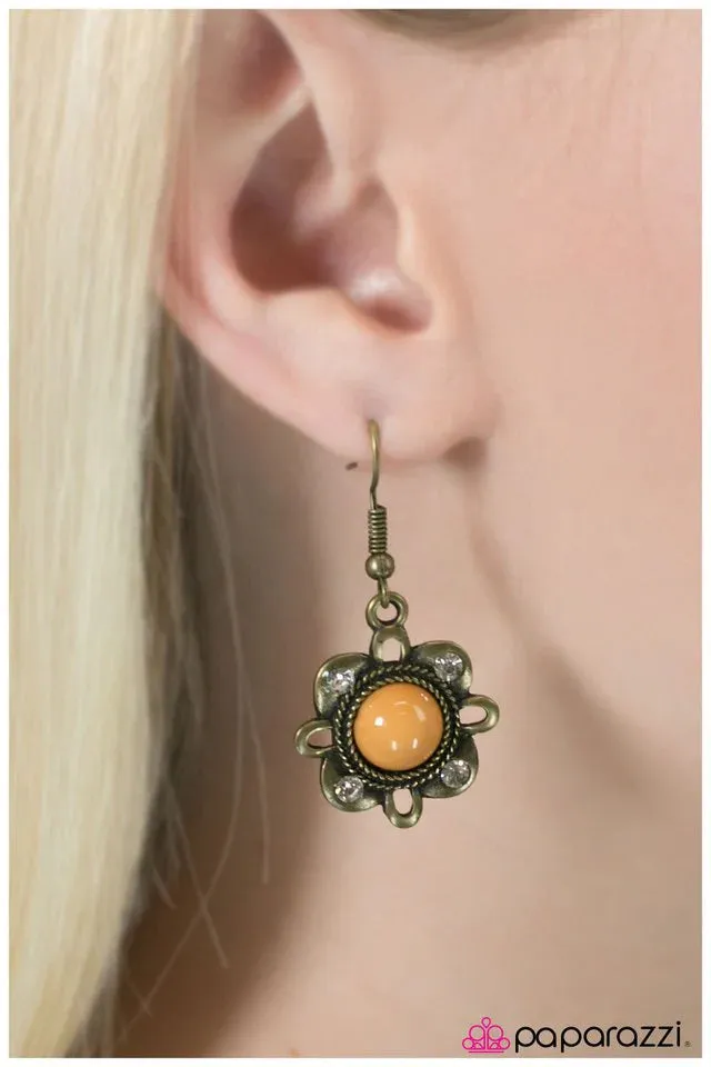 Paparazzi Earring ~ Our Song - Yellow