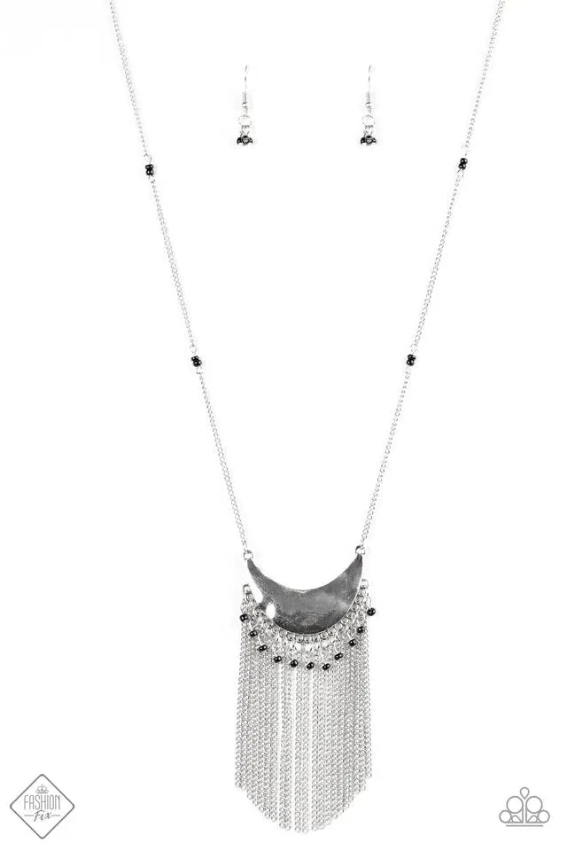 Paparazzi Necklace ~ Desert Trance - Black