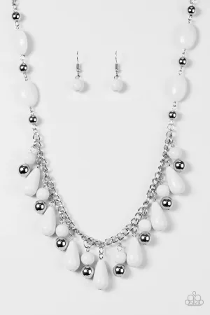 Paparazzi Necklace ~ HUEs She? - White